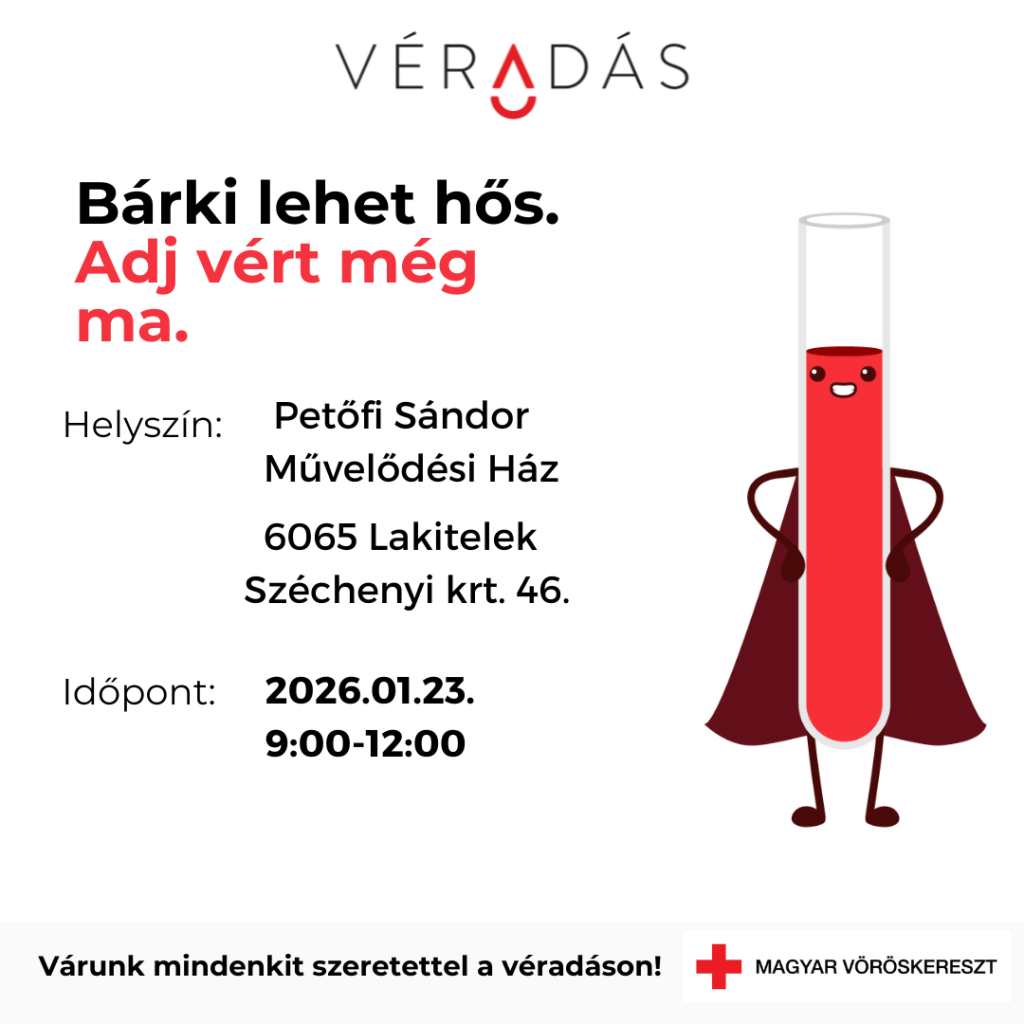 Véradás – 2026.01.23.