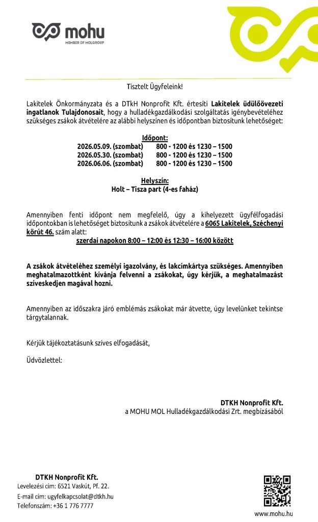 Üdülőterületi zsákosztás