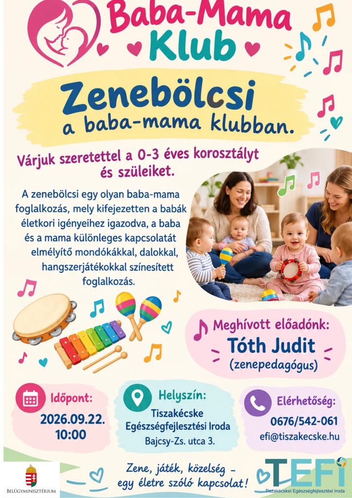 Zenebölcsi 2026.09.22.